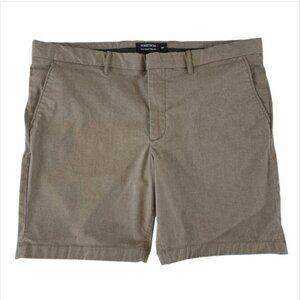 Nordstrom Men's Outdoor Shorts Size 40W Light Brown Golf Coolmax Tech-Smart Slim